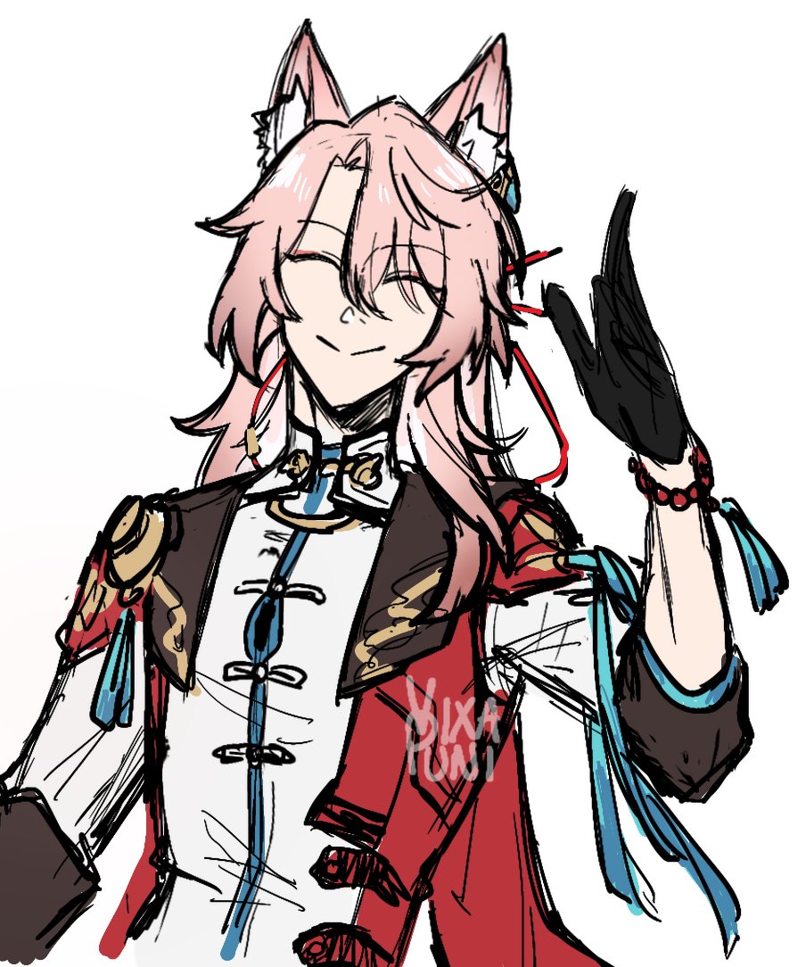 vixapuni's tweet photo. It's him! 🦊🔥

#honkaistarrail #JiaoQiu https://t.co/MXxgrLrwvM