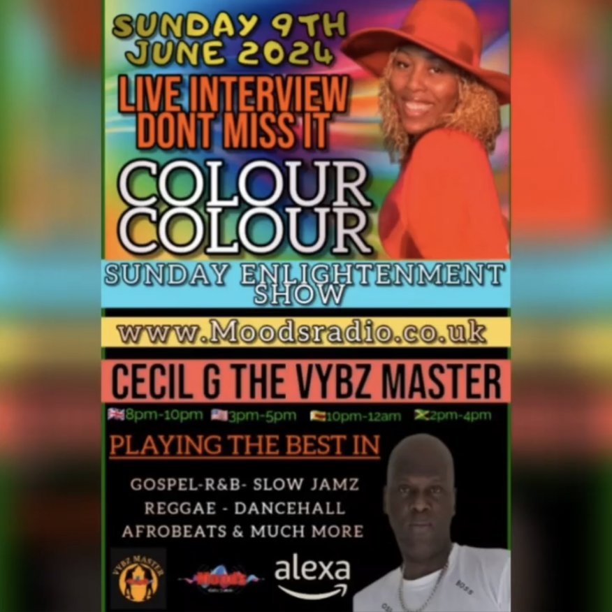 MoodsRadioUK's tweet photo. Don't miss this live interview with Colour Colour this Sunday 9th June on your favourite radio station https://t.co/kgtiXRopZS
#ColourColour #Moodsradiouk #NewMusic #LiveInterview #Interview #thursdaynight #thursdayvibes #ThursdayMotivation https://t.co/SOF17fS9JT