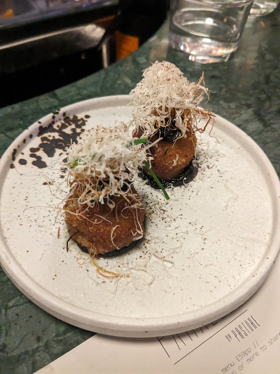 SupperCardiff's tweet photo. Really great food at Parallel tonight @Pasture_UK. The beef flat bread and cheese croquettes were particular highlights. https://t.co/fGT8kce9Hv
