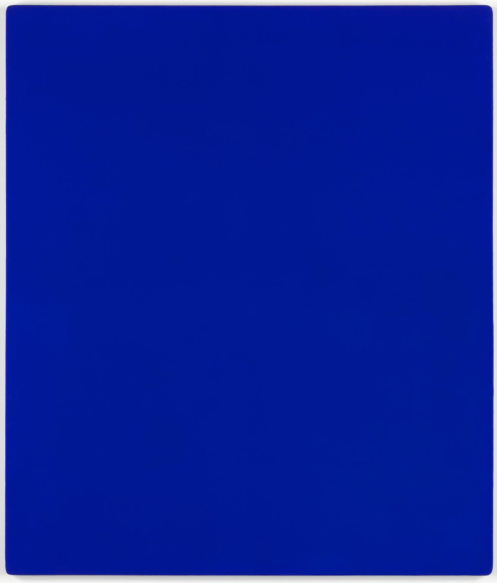 PottsJustin's tweet photo. Wrong. It’s International Klein Blue https://t.co/7G56w4TXKs