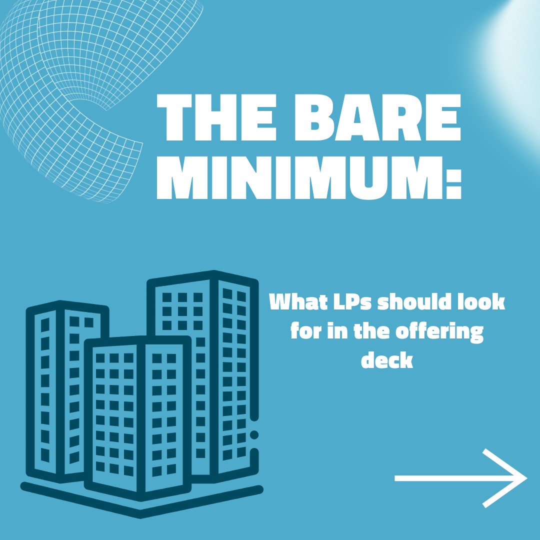 LeylaKuni's tweet photo. What every LP should look for in a pitch deck