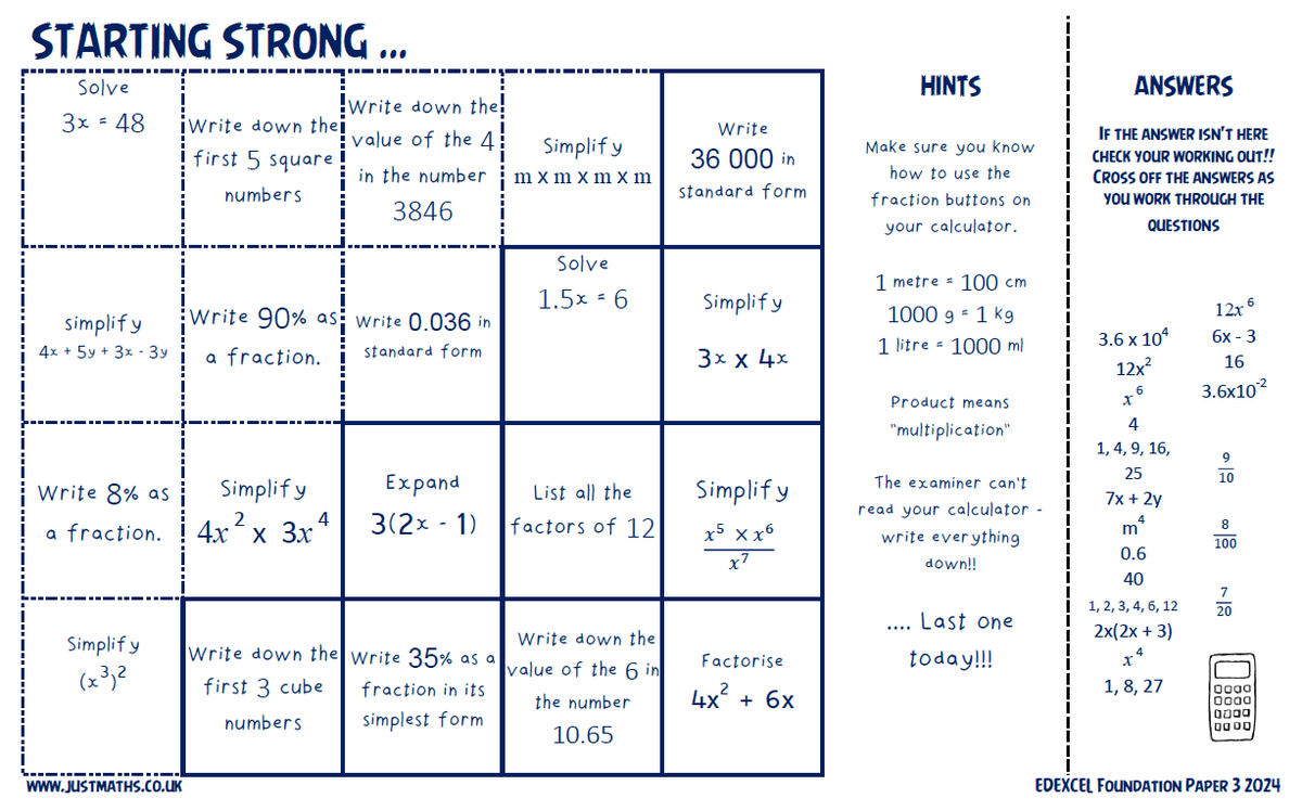 JustMaths tweet media