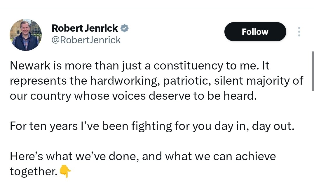 Newark is more than a constituency for Rob. It's an anagram of his true self!