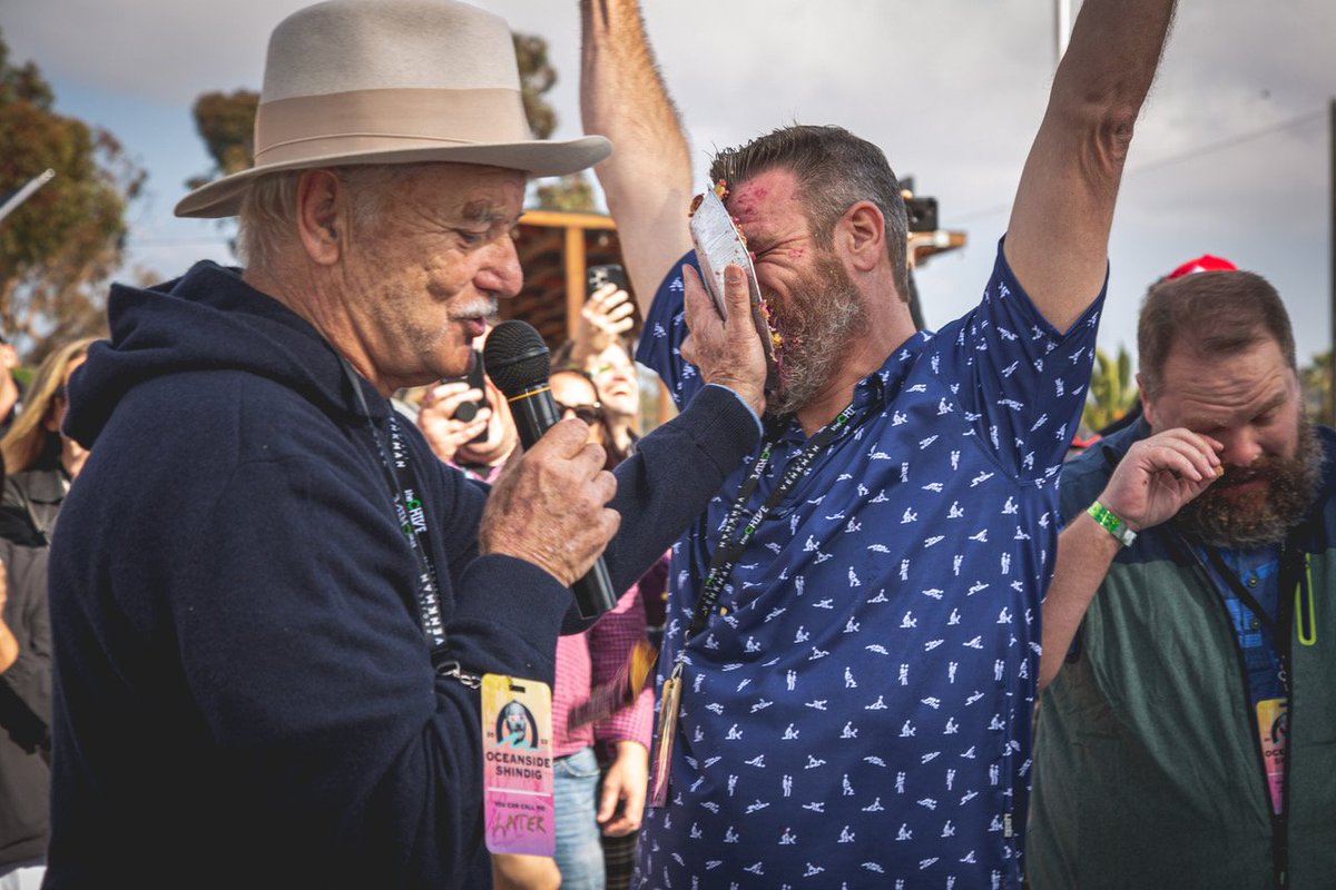 All pie is good pie, especially a pie in the face.