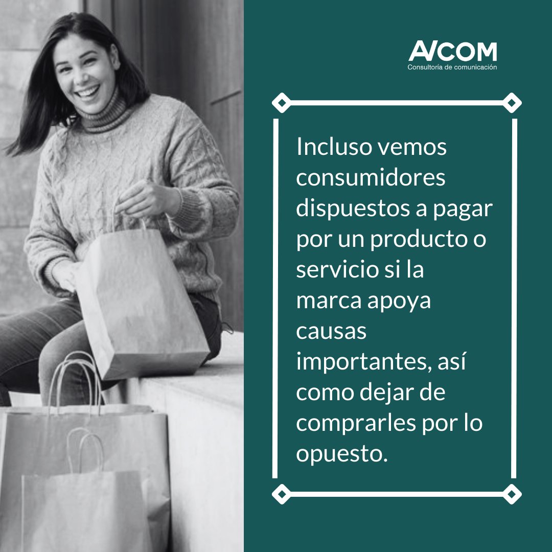 avcom_pe's tweet photo. Los preferencias, gustos, necesidades e ideales de los consumidores evolucionan constantemente. Cada vez más vemos personas que compran un producto o adquieren un servicio, más que por el atributo del mismo, por el propósito de valor de la marca 👉 https://t.co/xuklx6Blvo https://t.co/XBJ3SKTMtu
