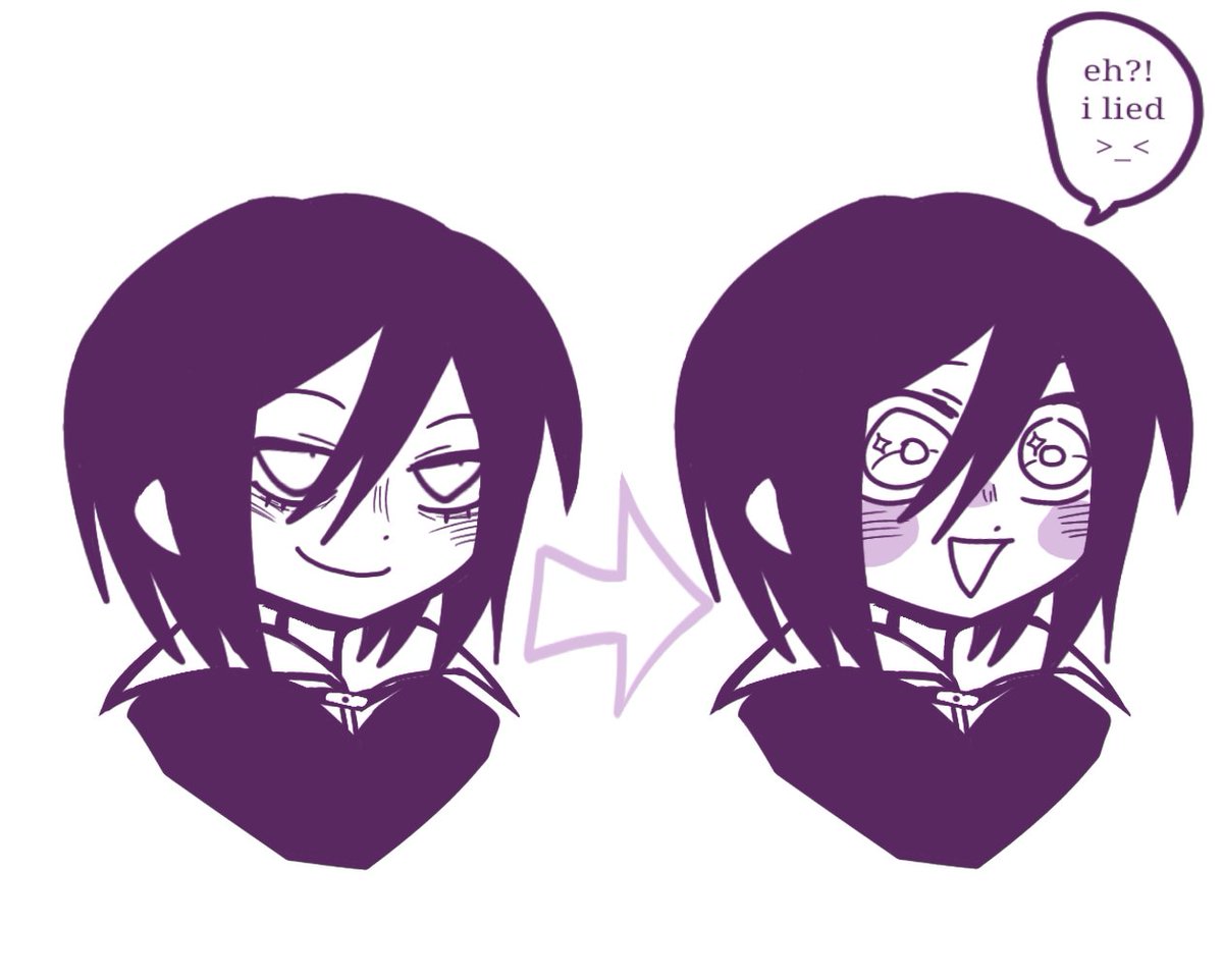 Foruko_'s tweet image. nothing more terrifying than fyodor's face range why the hell does he do that