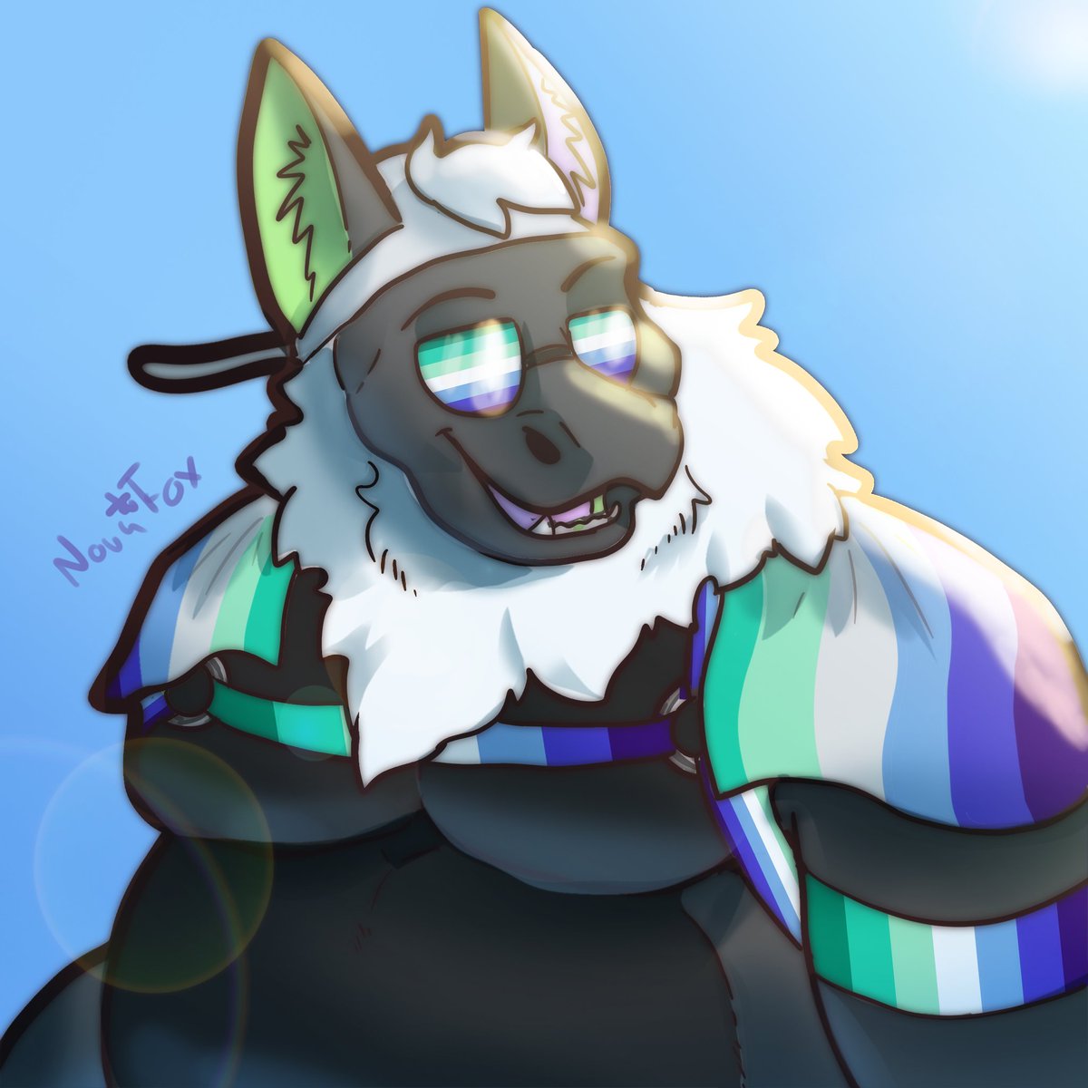 st00pidbyte's tweet image. Be proud! Be happy!

This lovely piece was made by the amazing @ZodiacFox_458
