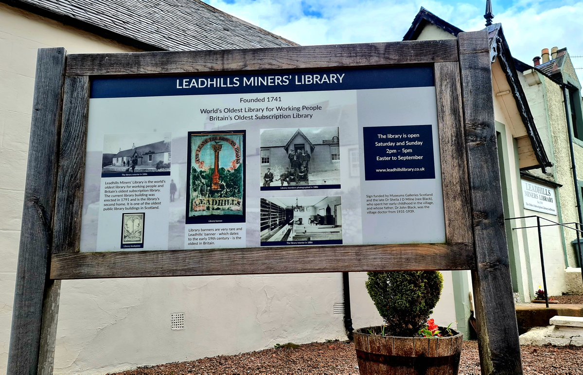 Leadhills Library📚🏴⛰️⛏️ tweet media