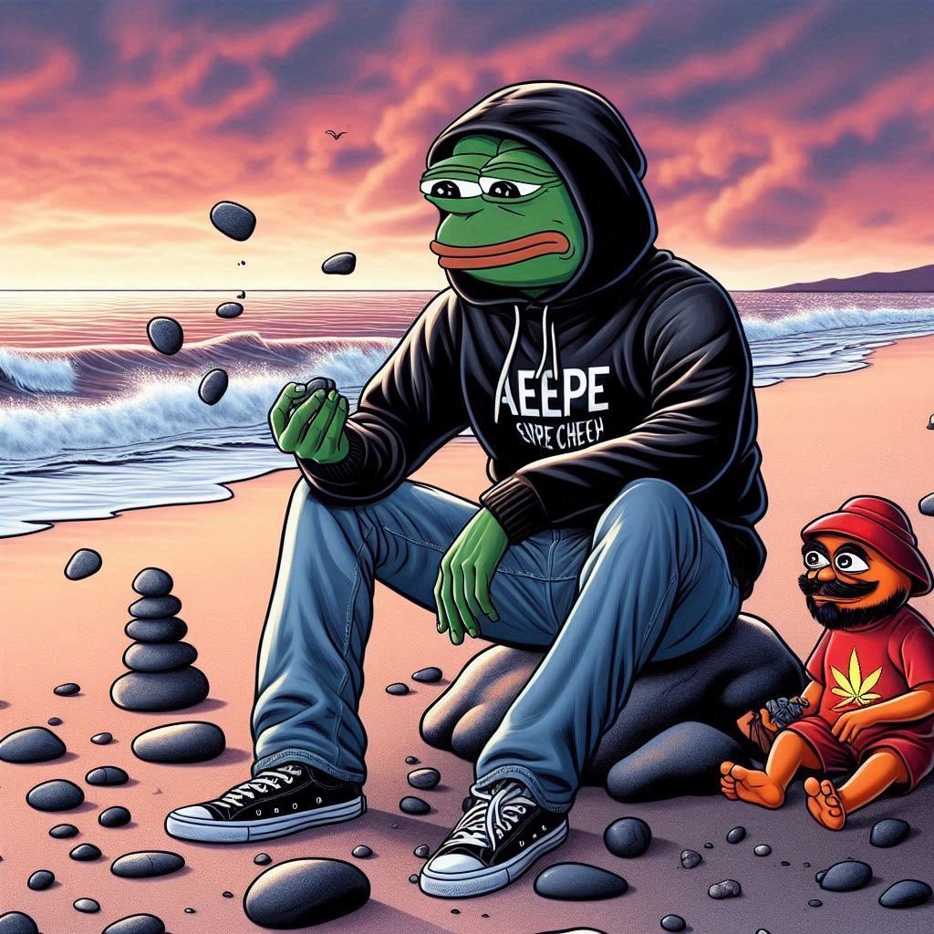PEPEWIFHOODIE's tweet photo. Keep stackin them stones

$PeHood X $CHEEWIFHAT https://t.co/fO74NtA4gz