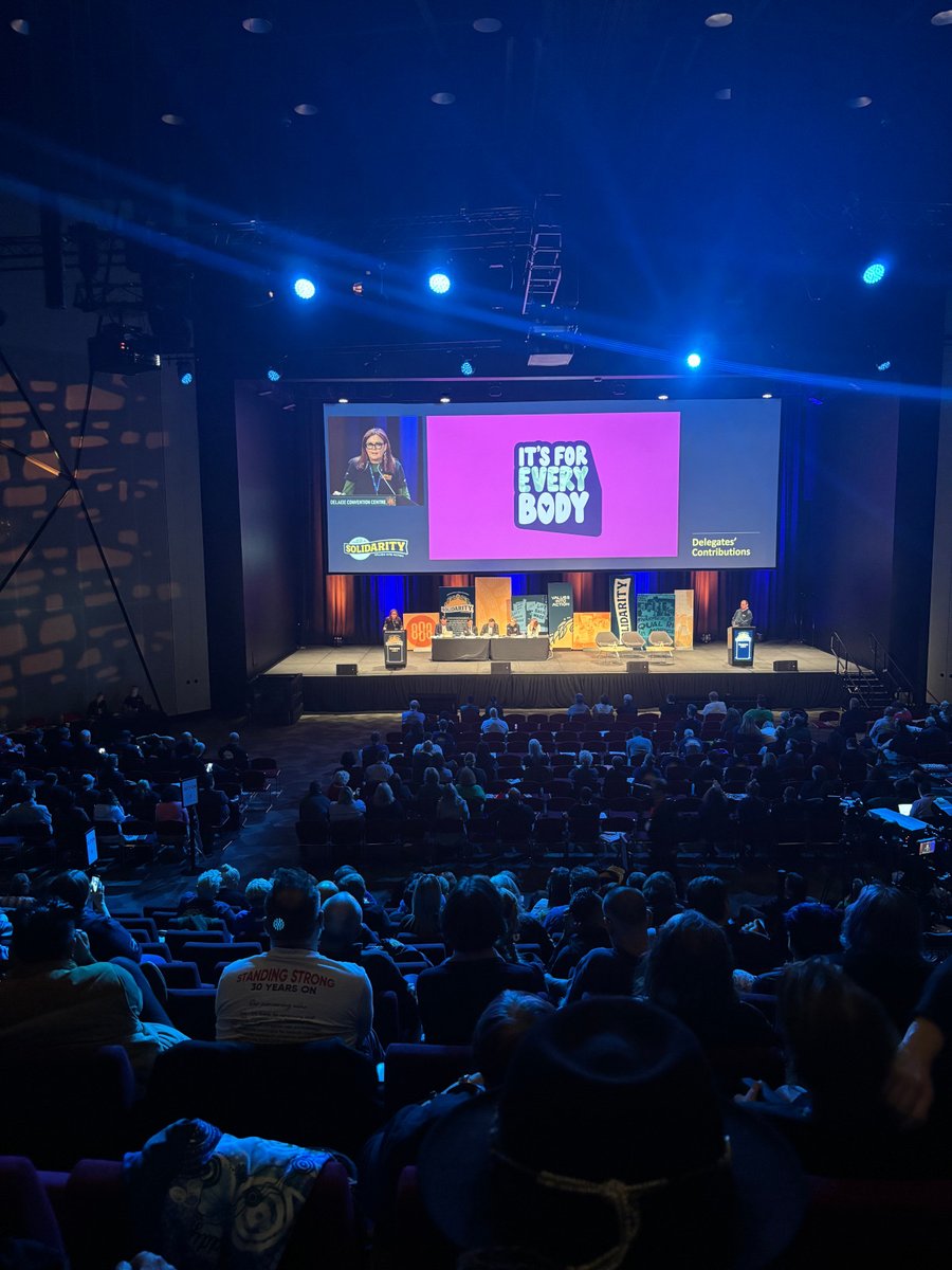 TheQCU's tweet image. This week Queensland Unions took our campaign to win 10 days reproductive health leave for all Australians to ACTU congress where is has been adopted a claim for the National Employment Standards! ✊✊✊

#itsforeverybody #fightingforqueenslanders