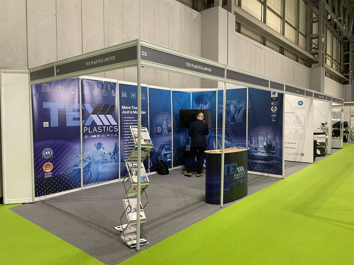 Day 2 MedTech 2024, pop and see us on stand D2. #medtech, #plastics #medicaldevices