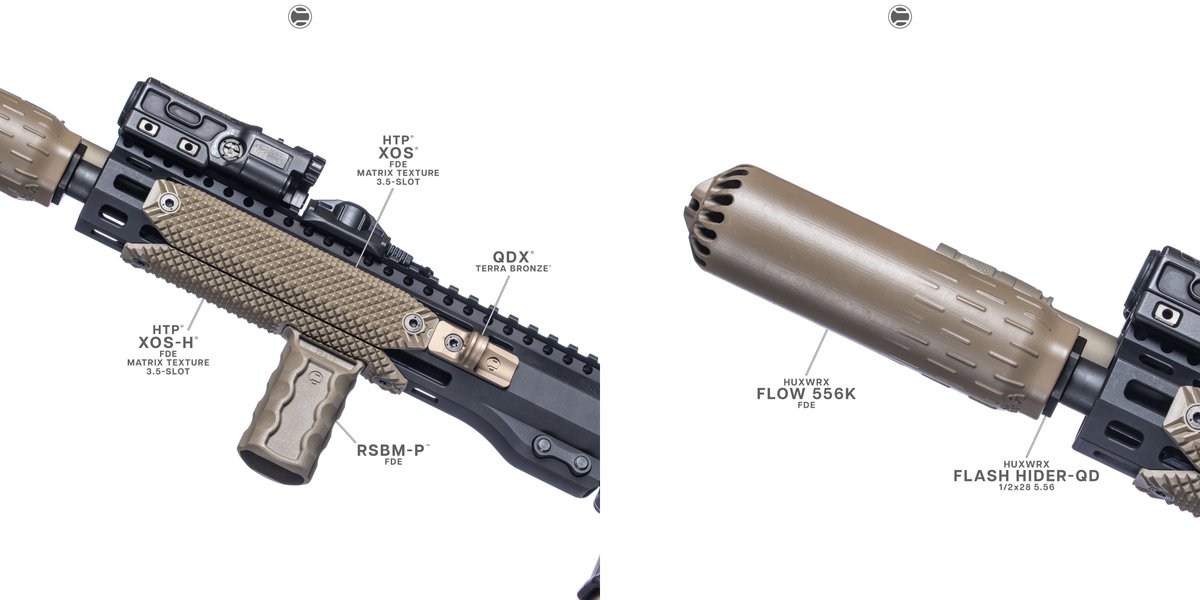 Colt M5 SCW + HTP XOS Scales • RSBM-P | FDE • HTP XOS MLOK Scale