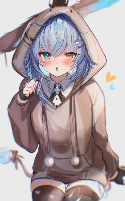 I was in charge of designing  &amp; illustrating Sayu's new Donkey outfitThank you for having me! #sincreate 