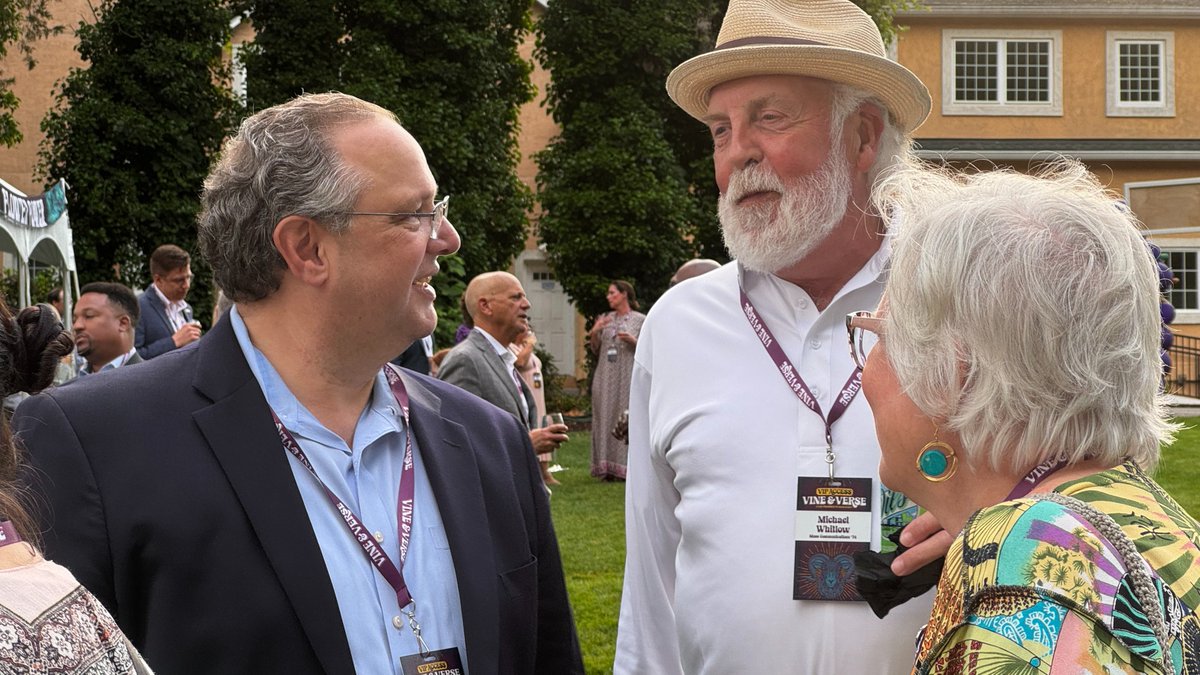 I’m honored to gather with members of VCU’s President’s Club tonight at James River Cellars Winery. This evening’s Vine &amp; Verse event is all about rhythm and recognition, community and conversation, and celebrating philanthropy at VCU.
