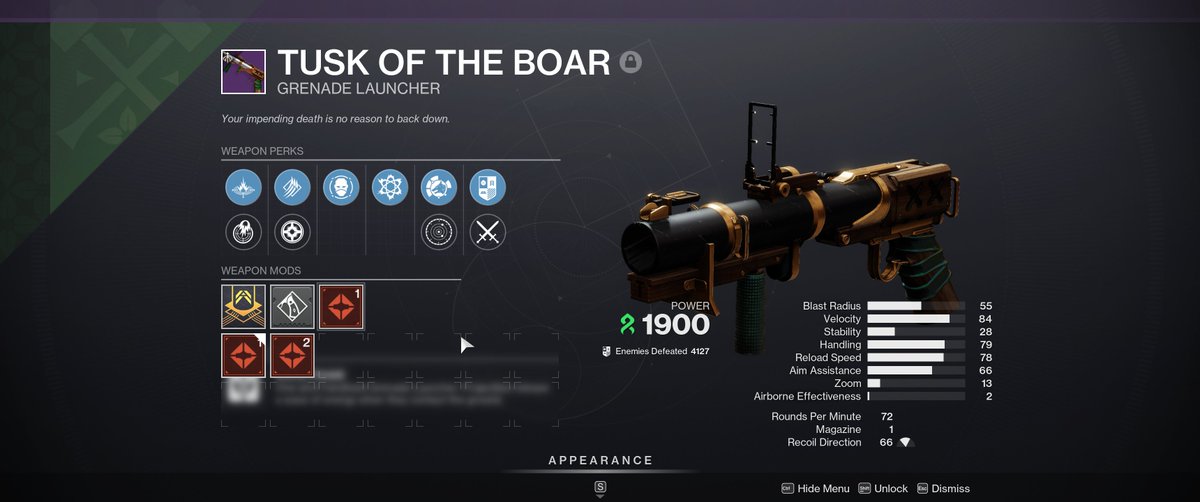 Enratic's tweet photo. @thislukesmith Seems like a rare bug, I can't find anyone else encountering it. Enhancing certain weapons will bug out and they can't be leveled to be upgraded. https://t.co/mVJd69YxZP