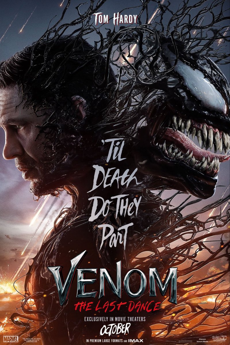 Primer póster de "VENOM: EL ÚLTIMO BAILE

En cines el 25 de octubre.
