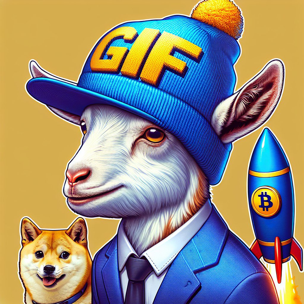 TheRealBCcrypto's tweet photo. @BullzCalls1 @goatwifhatbase $GIF still early enough to make massive gains throughout this #goatrun! Don’t fade the Goat! 🐐 baaaaaaa! @goatwifhatbase
#goatwifhat #gif #BasedAF #base https://t.co/v25t65K4fU