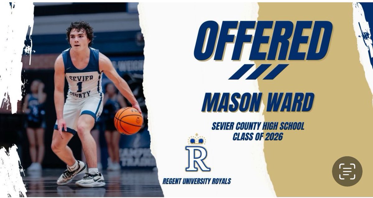 After a great talk with coach Beaty, I’m blessed to receive an offer to <a href="/RegentMensBkb/">Regent Mens Basketball</a> <a href="/CoachHollenbeck/">Barry Hollenbeck</a> <a href="/schs_basketball/">Sevier County Boys Basketball(students)</a> <a href="/schs_bball/">schs_bball</a>