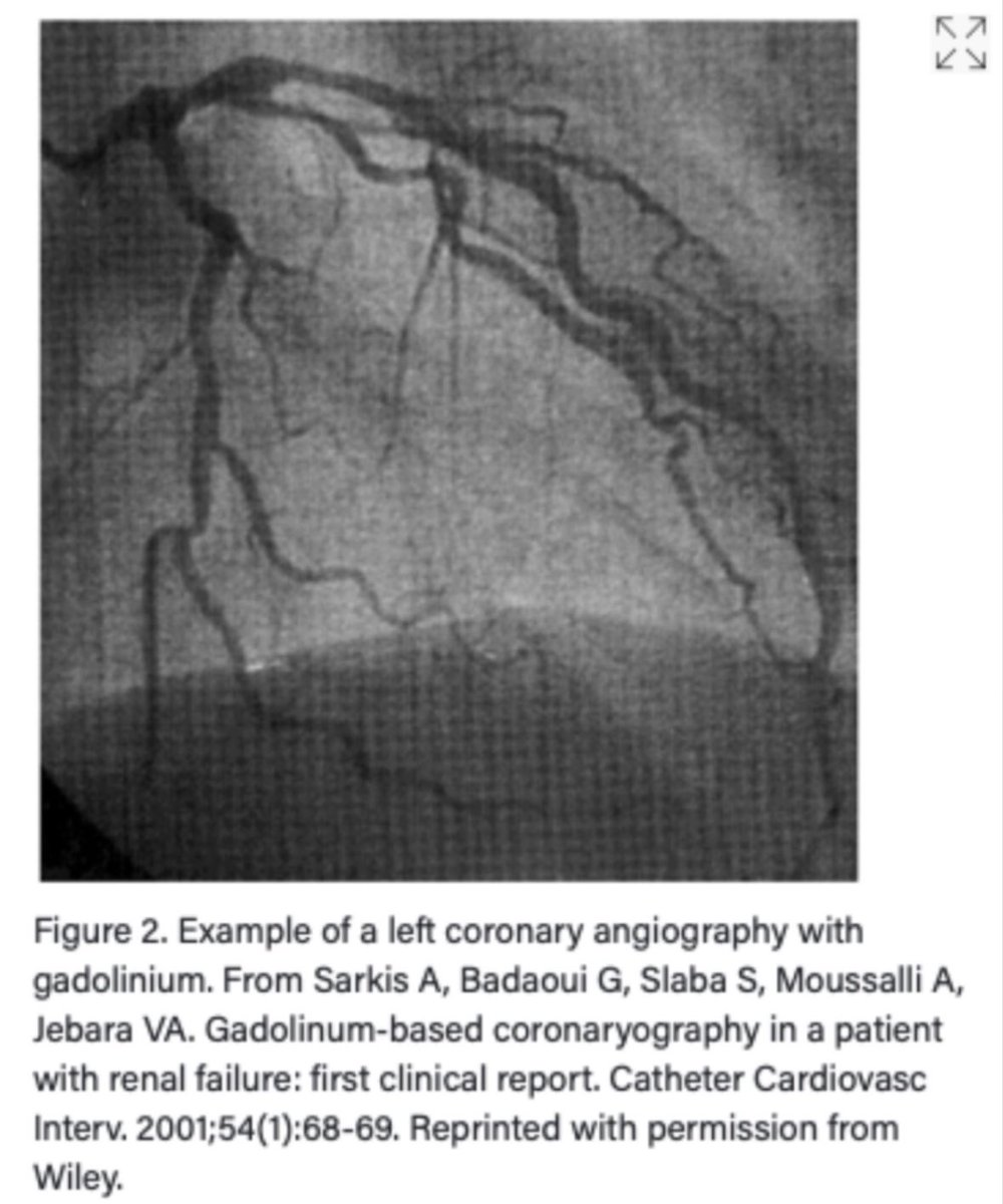 Murmur_MD's tweet photo. A trick @HadyLichaaMD recently shared! Is this something you’ve tried? #CardioTwitter
ZeroContrastPCI = #IVUS + #Gadolinium
Here’s the link to the publication! Come join our community to see the conversation around using the technique.
https://t.co/lXRZGKdfos https://t.co/dgBHwpIWg2