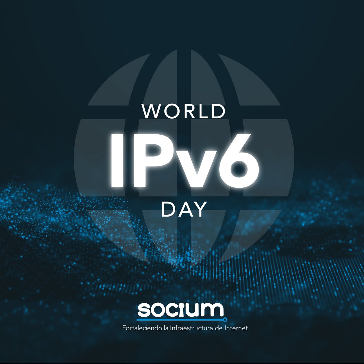 🌐📅 ¡Hoy celebramos el Día de IPv6!

En SOCIUM, sabemos que una infraestructura robusta es clave para la evolución digital. 💪 Implementamos IPv6 para mantener nuestras soluciones a la vanguardia.

🚀🌟 Prepárate para un futuro ilimitado con #IPv6. ¡Hablemos!