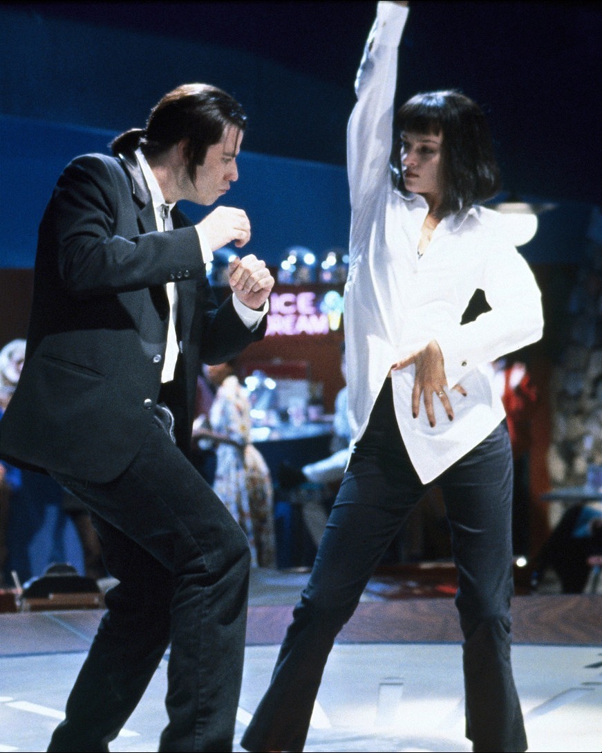 IMDb's tweet photo. “Now I wanna dance. I wanna win. I want that trophy, so dance good.” #UmaThurman as #MiaWallace in #PulpFiction (1994) #TBT https://t.co/XTxLtq41RQ