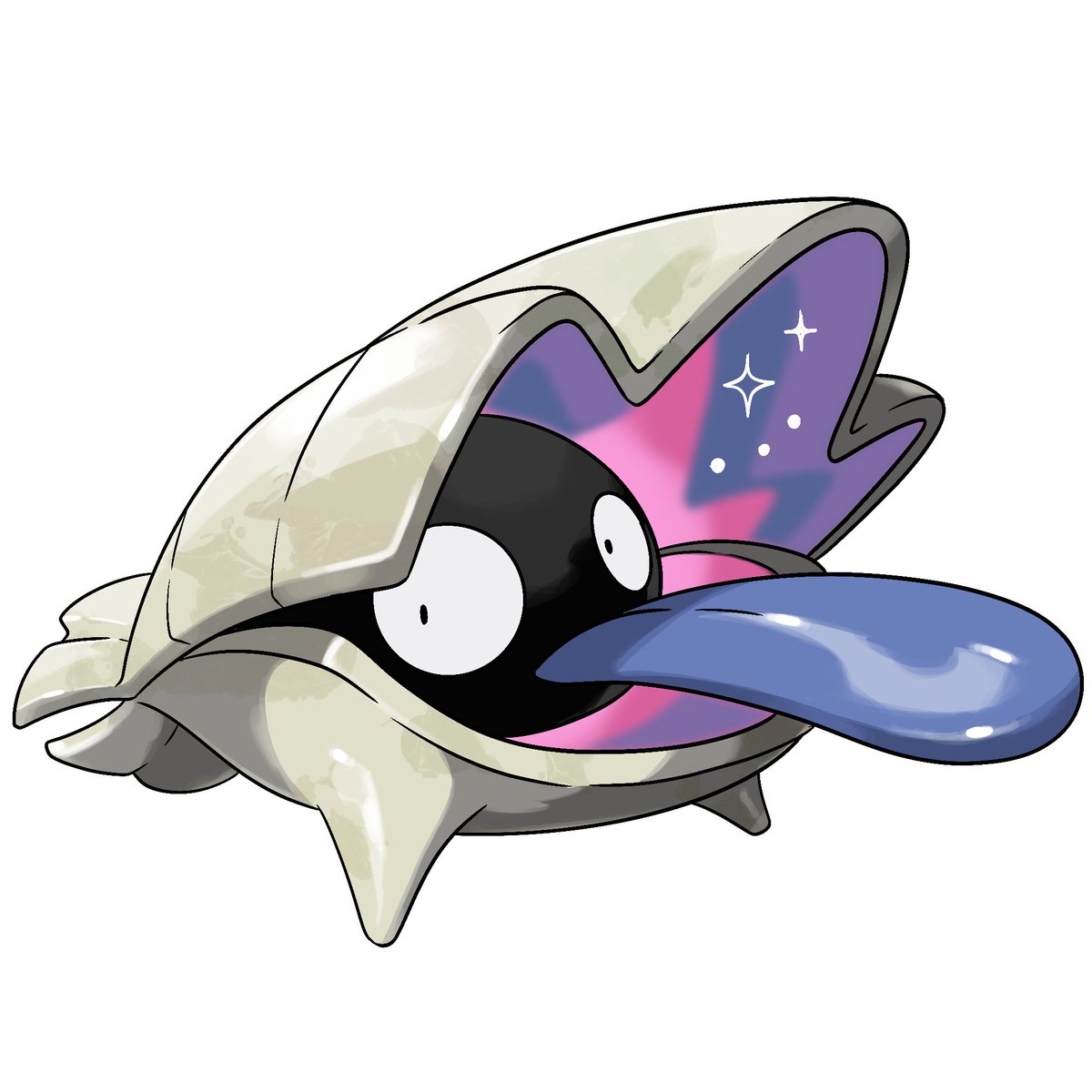 OnduRegion's tweet photo. What if Shellder changed types based on its shell?!!

meet its new evolution!

--Ghoyster Water/ Ghost
--Choryster Water/Fairy

Who do you choose for your team?

#pokemon #art #fakemon https://t.co/gZmYs3tkLO