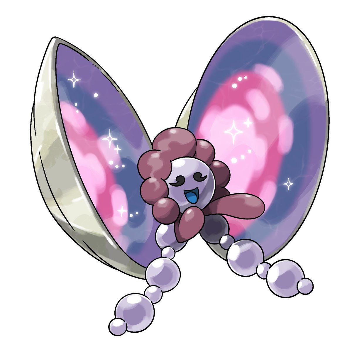 OnduRegion's tweet photo. What if Shellder changed types based on its shell?!!

meet its new evolution!

--Ghoyster Water/ Ghost
--Choryster Water/Fairy

Who do you choose for your team?

#pokemon #art #fakemon https://t.co/gZmYs3tkLO