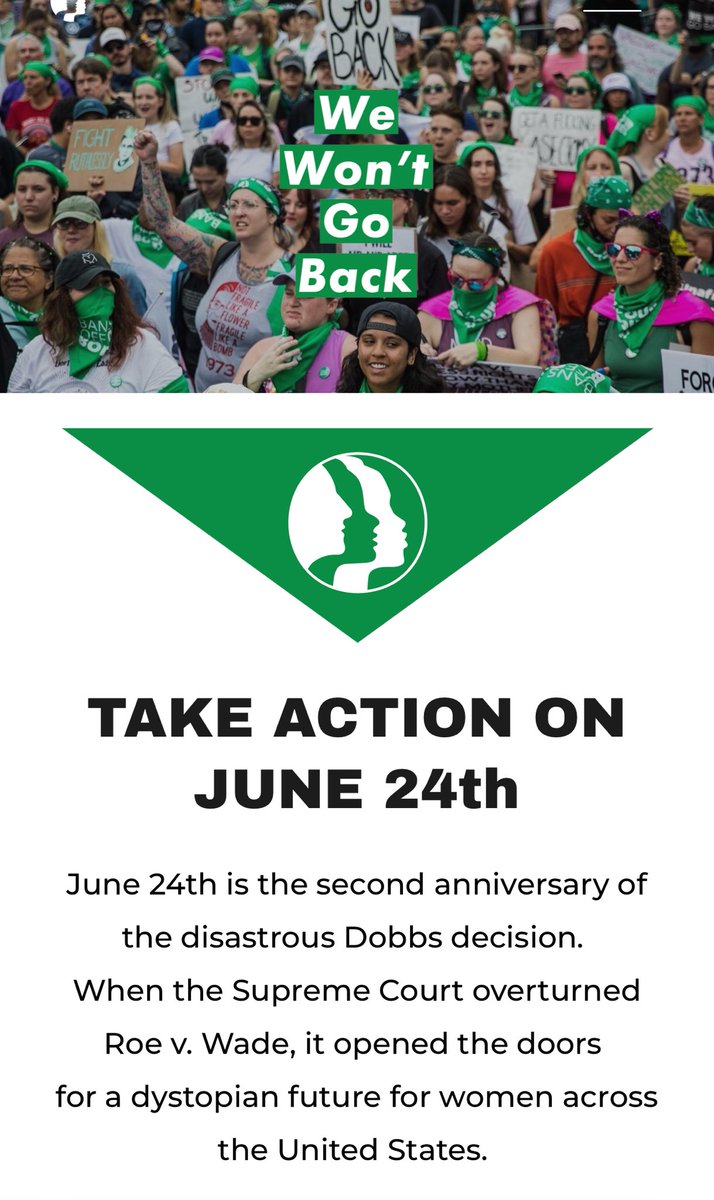 CCC906101's tweet image. Do you remember the Womens March (against war) in 2002?  Hundreds of thousands…. It was incredible…
It might happen again on June 24th.