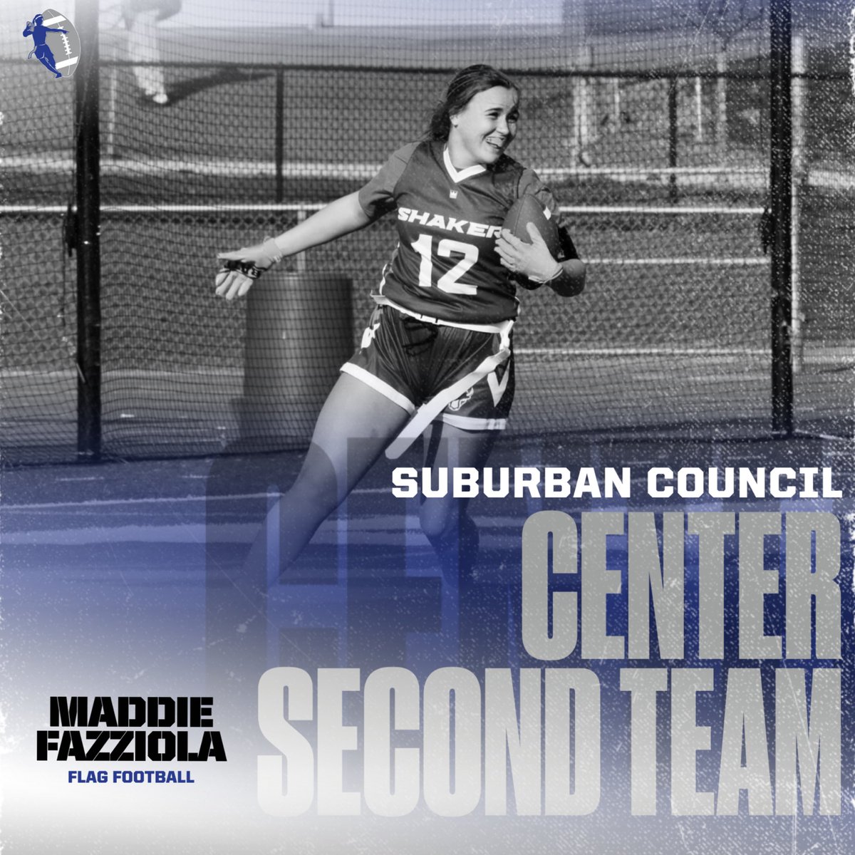 Congratulations to our suburban council offensive all-stars!
Hannah Bouchard- first team running back
Myah Hovey- first team tight end 
Maddie Fazziola- second team center
<a href="/ShakerBlueBison/">ShakerAthletics</a>