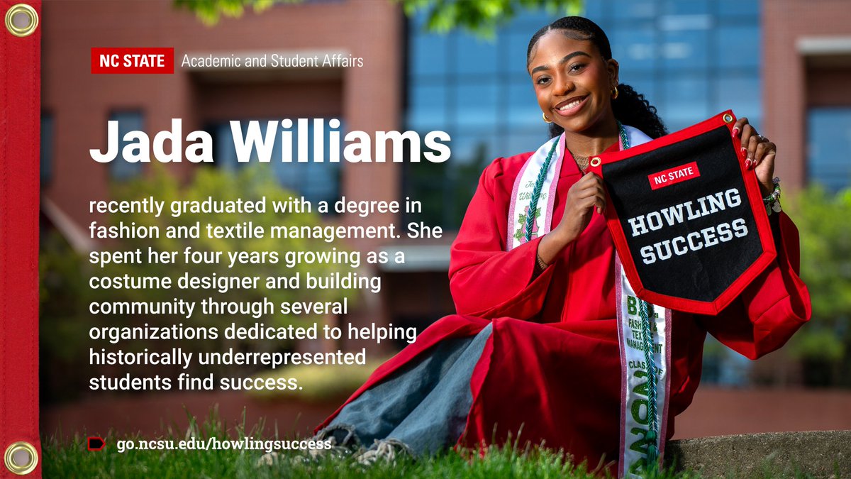 NC State Academic and Student Affairs (@ncstatedasa) on Twitter photo Bold designs, bolder impact! π€©
Discover why and how this #HowlingSuccess leaves behind a legacy of style and service at <a href="/NCState/">NC State University</a>! π ncst.at/xiCN50Sblvh Bold designs, bolder impact! π€©
Discover why and how this #HowlingSuccess leaves behind a legacy of style and service at <a href="/NCState/">NC State University</a>! π ncst.at/xiCN50Sblvh