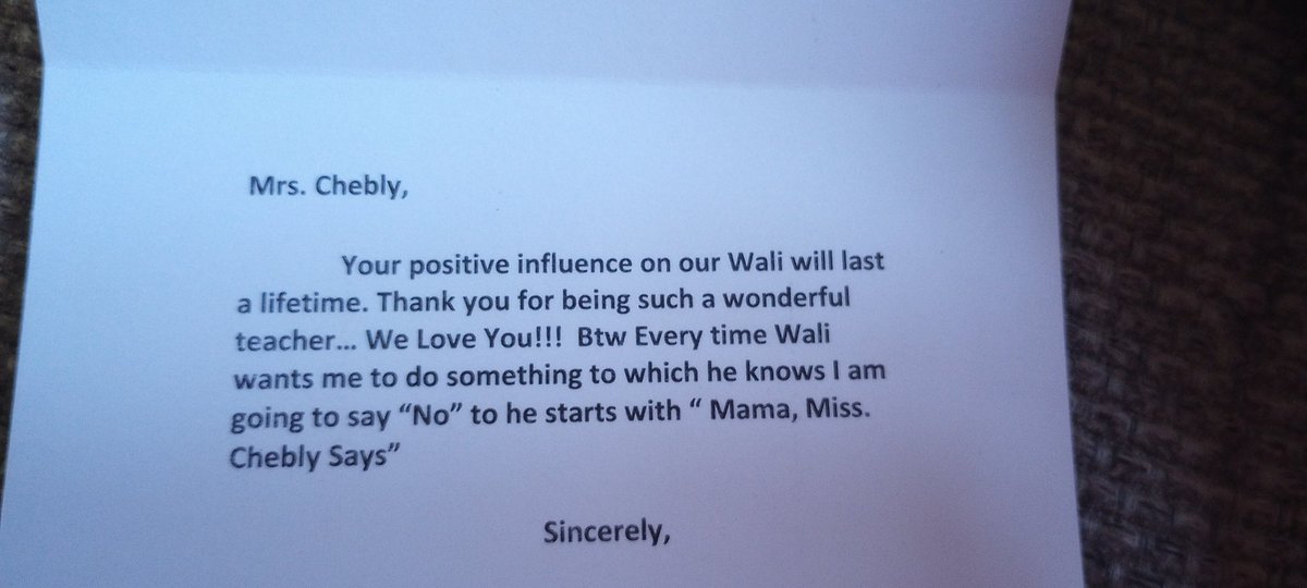 CheblyMaya's tweet photo. End of year parent's note ❤️
"Ms. Chebly says" 
This is how you make a difference 😉 https://t.co/AhflGhlDPL