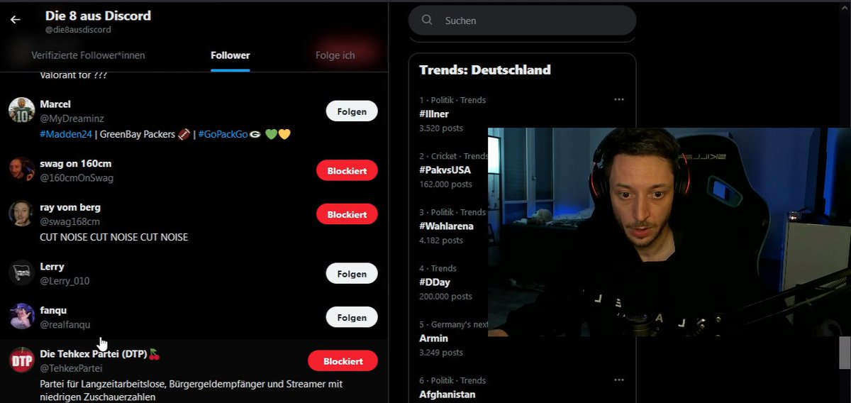 swag168cm's tweet photo. ich bin im fernsehen bei @twitchtvswag_ https://t.co/wAVA1tEjc0