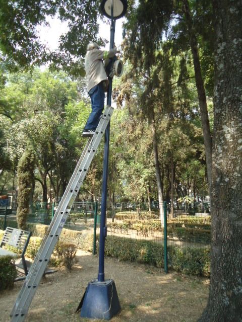 BJAlcaldia's tweet photo. Barrimos, balizamos, podamos, bacheamos, retiramos gallardetes, desazolvamos y reparamos el alumbrado público en el Parque Alfonso Esparza Oteo. ✂️💡🌳🧹🧼 https://t.co/wQqexap8jM