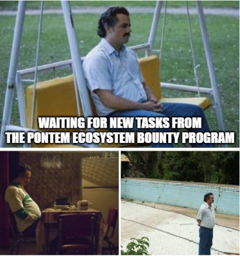 DataWarrior90's tweet photo. Pontem Ecosystem Bounty Program tasks from @PontemNetwork really got me waiting a whole week for the new tasks!
#PontemBounty https://t.co/a0SPT3wXaL