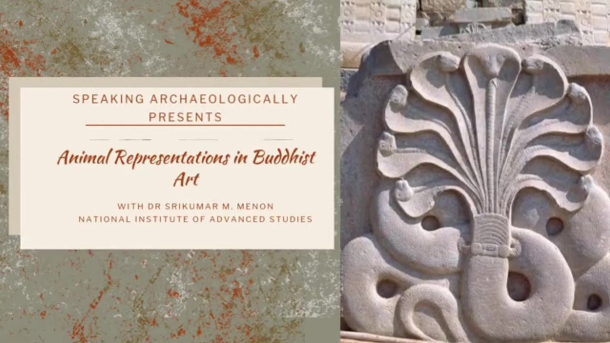 dharmadocus's tweet image. Menon, Animal Representations in Buddhist Art. An insightful talk about the portraits of animals on the stupa at Kanaganahalli in Karnataka.  dharma-documentaries.net/b/4tS #Culture #Animals #Archaeology #Asoka #India