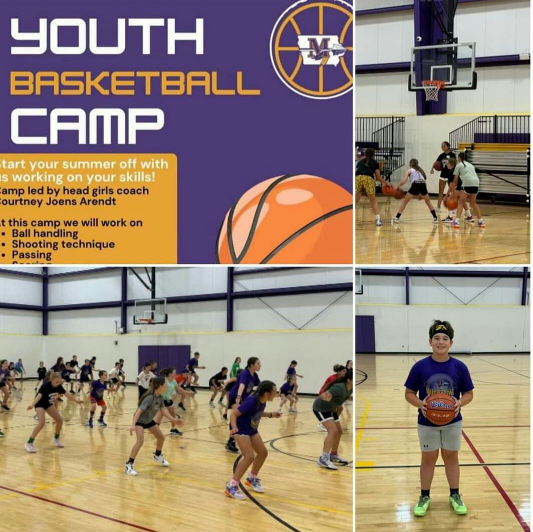 MuscatineIA's tweet photo. Almost 60 #FutureMuskies had a blast at this week's #basketballcamp at MHS - #Congratulations  Pete Hollenbaugh on winning the #Hustle award! https://t.co/gMcAs3zzRW