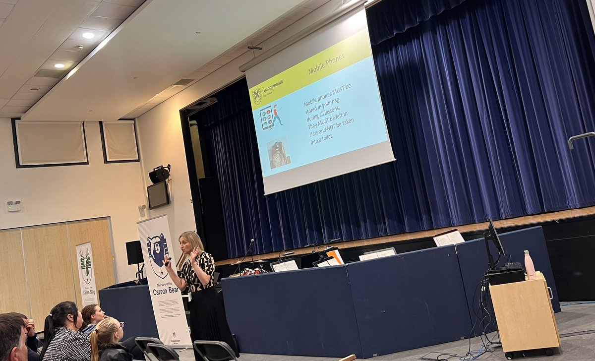 Great evening spent at the Cluster P7 - S1 Transition Parents’ Night. I even got to say a few words to promote the Parent Council… New members are always welcome!!! Meetings are promoted here on “X”, The Parent Council Facebook group and also on the School App.