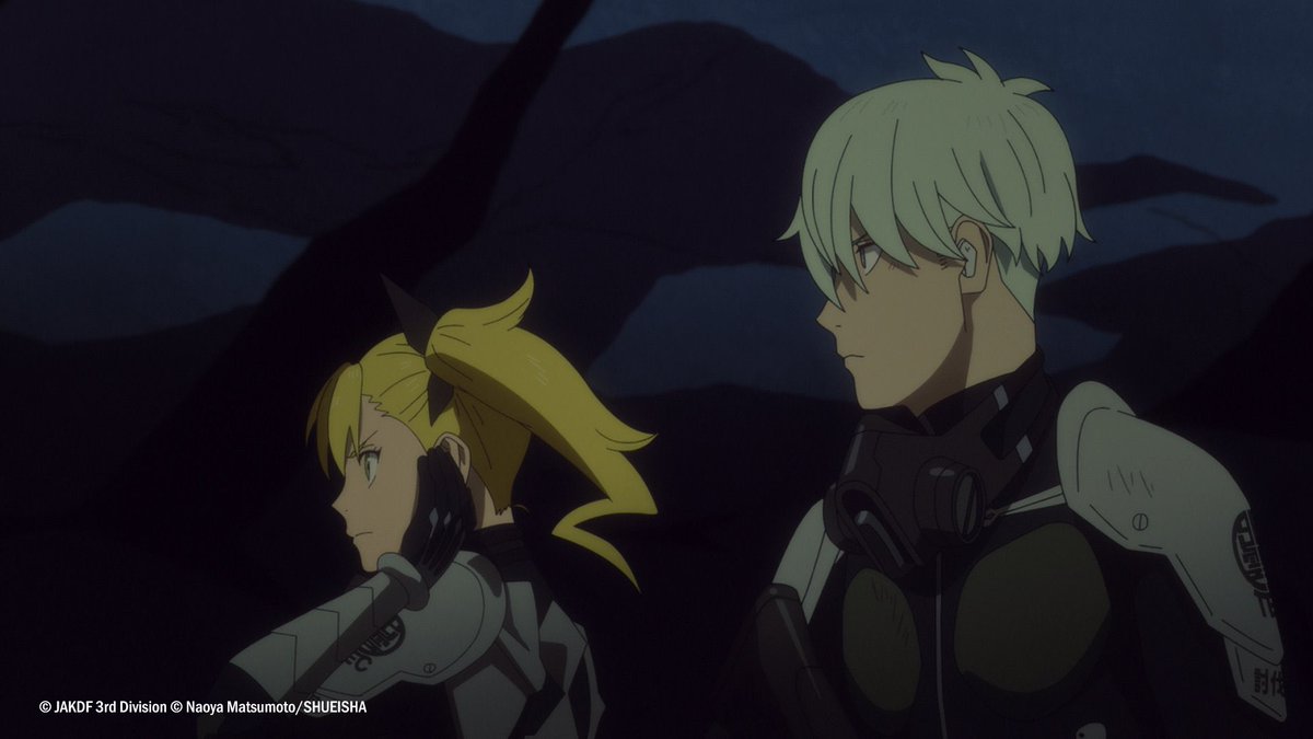 animetv_jp's tweet photo. Preview of the next episode of Kaiju No. 8! 

☠️More: https://t.co/eU2xeTcw54 https://t.co/wZSa49Hwig