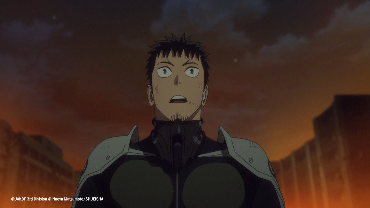 animetv_jp's tweet photo. Preview of the next episode of Kaiju No. 8! 

☠️More: https://t.co/eU2xeTcw54 https://t.co/wZSa49Hwig