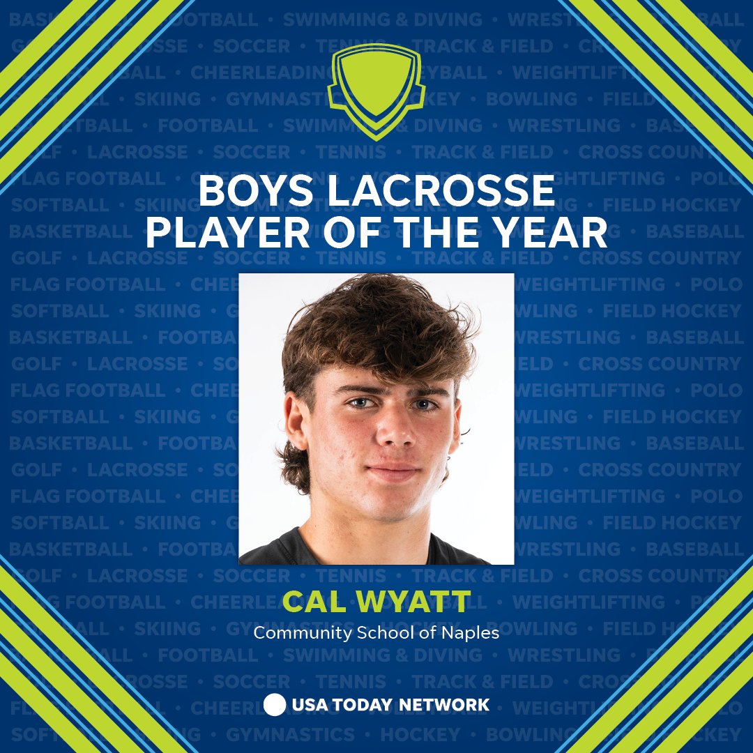 NDN_PrepZone's tweet image. Congratulations to the Southwest Florida Boys Lacrosse Player of the Year, Cal Wyatt of @CSNSeahawks #SWFLHSSA @hssportsawards