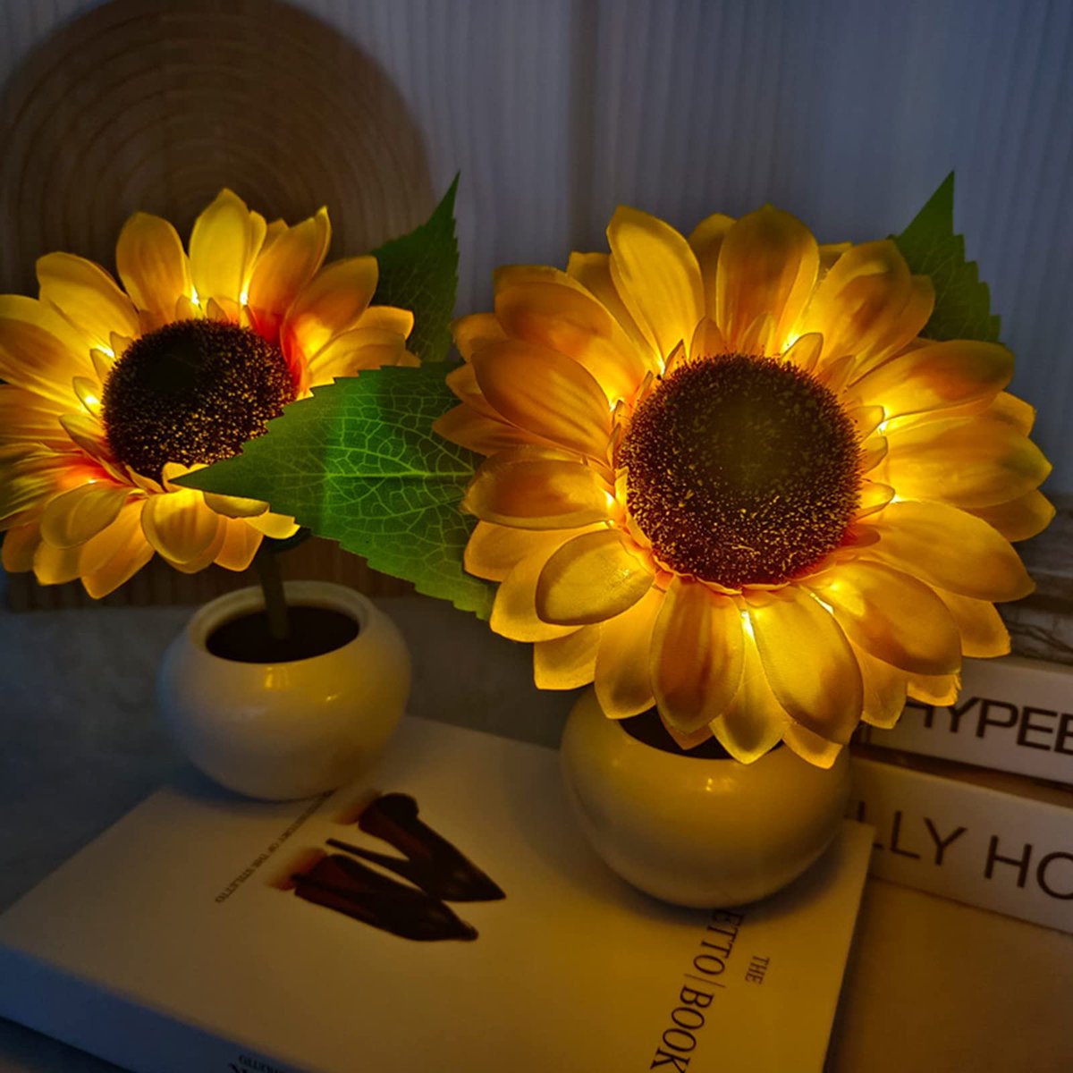sunflowerchives's tweet photo. sunflower lamp♥ https://t.co/RWN9tLpYo2