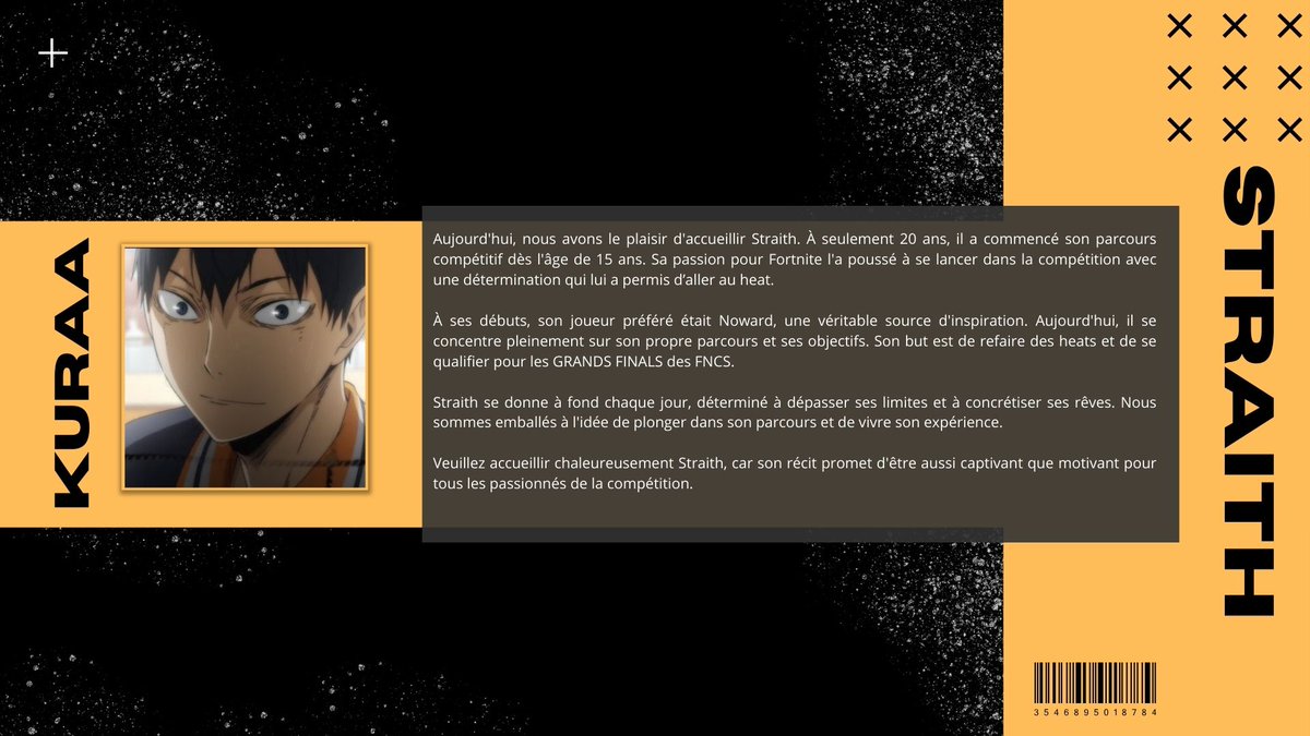 Il n'y a pas de réussite facile ni d'échecs définitifs. 🇯🇵

Voici <a href="/StraithFN/">Straith</a>, celui qui prouva avec son travail 🧨