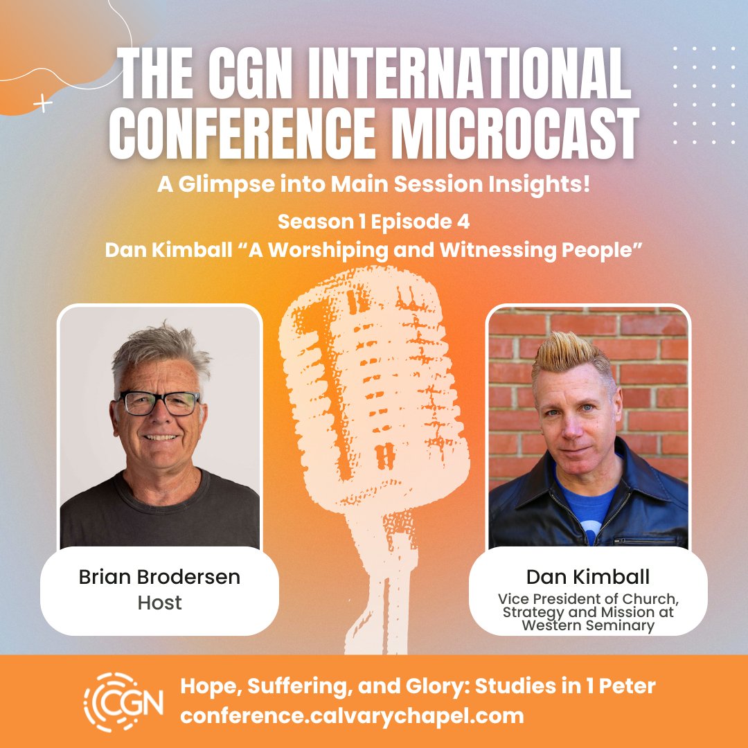 CGlobalNetwork's tweet image. We are excited to have @dankimball sharing at the CGN Conf.!

Dan’s message also highlights the importance of both worshiping and evangelizing, stressing the need to clarify the true Gospel and what it means to be a Christian in a world full of confusion.

conference.calvarychapel.com