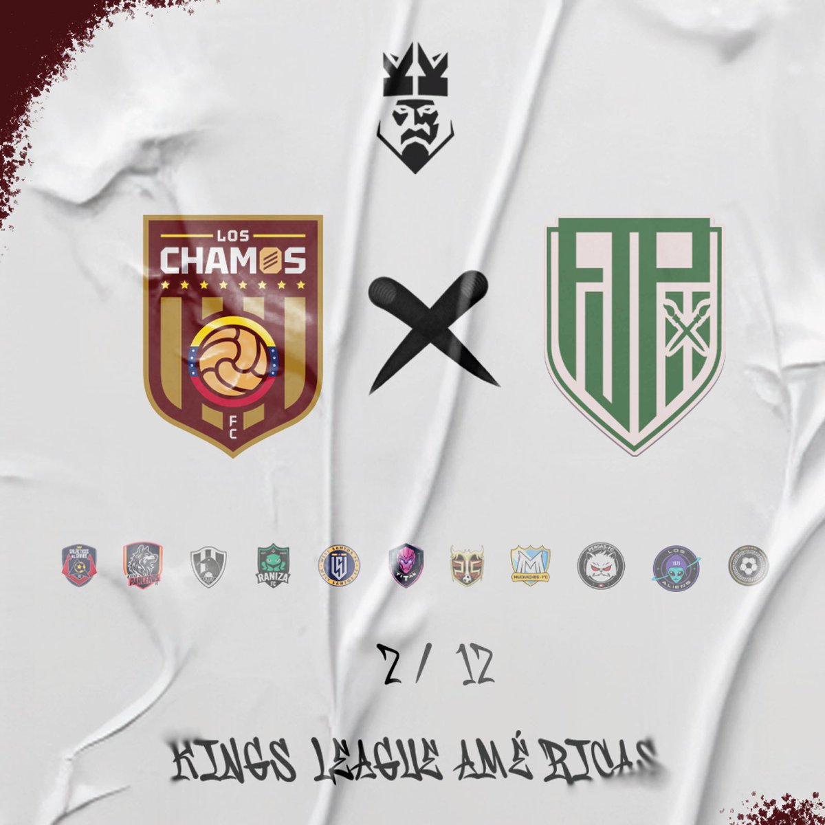 BegBenjamin's tweet photo. @LosChamosFC @kingsleague_am @YoloAventuras @TheDonatoYoutub que les parece esta propuesta para su futuro jersey ? https://t.co/INTA902Mag