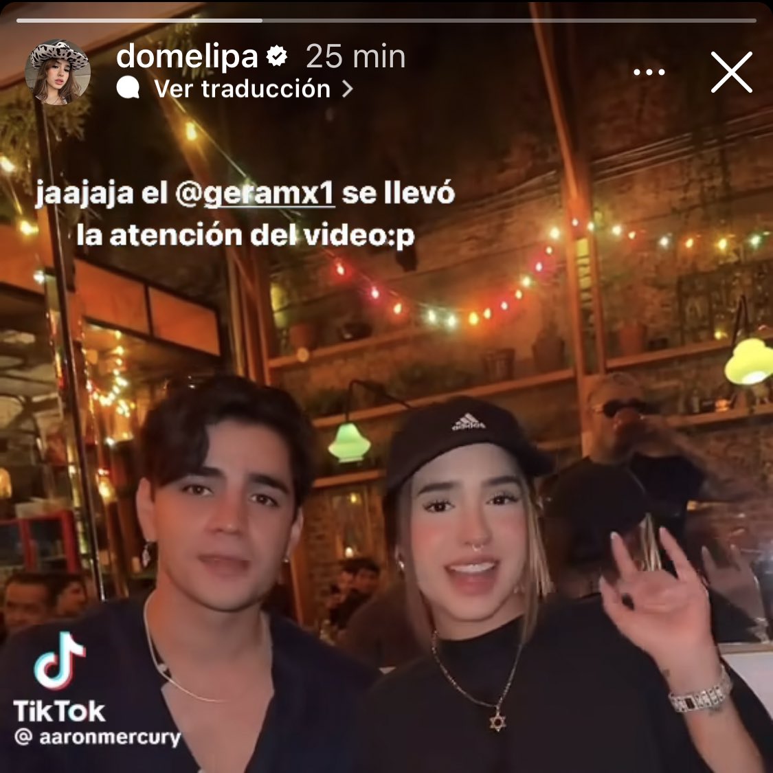 YA DOME LIPA YA! si nos dimos cuenta que te ardió 🤣