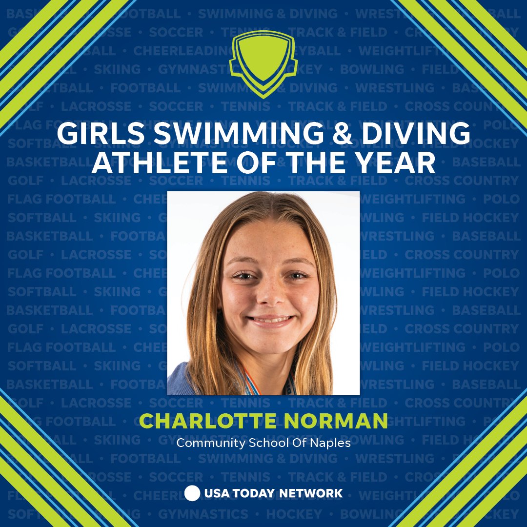 NDN_PrepZone's tweet image. Congratulations to the Southwest Florida Girls Swimmer of the Year, Charlotte Norman of @CSNSeahawks #SWFLHSSA @hssportsawards