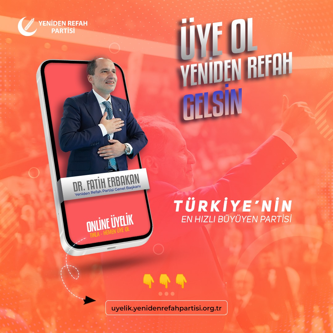 YENİDEN REFAH PARTİSİ SERDİVAN İLÇE BAŞKANLIĞI (@rprefahserdivan) on Twitter photo 