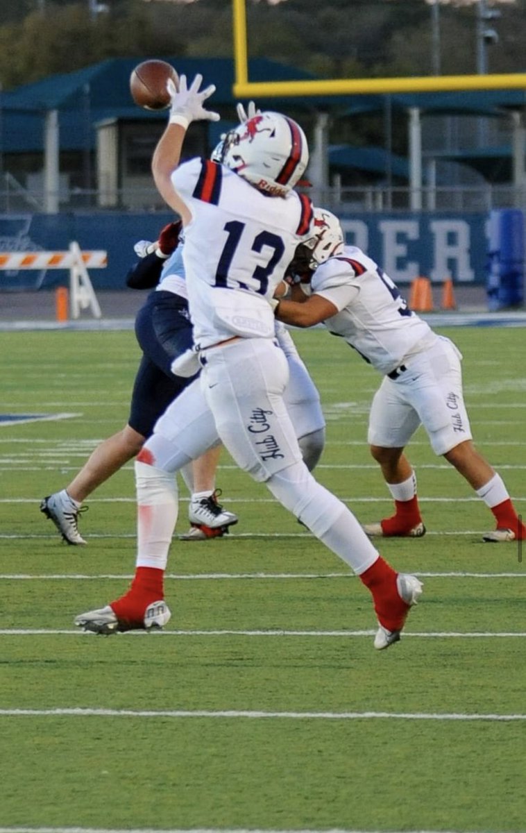 Ryder Toman (@rydertoman) on Twitter photo Tomorrow I will be at the <a href="/TXSTATEFOOTBALL/">Texas State Football</a> football camp.
<a href="/GJKinne/">GJ Kinne</a> <a href="/Coach_Leftwich/">Mack Leftwich</a> <a href="/andrewcobus/">Coach Cobus</a> <a href="/_CoachGregg/">Matthew Gregg</a> <a href="/coachchadmorris/">Chad Morris</a> <a href="/TCSLionFootball/">Trinity Christian Football (Lubbock, TX)</a> <a href="/hurdle4Him/">Riley White, M.Ed.</a> <a href="/CoachWhiteDB1/">Coach White</a> Tomorrow I will be at the <a href="/TXSTATEFOOTBALL/">Texas State Football</a> football camp.
<a href="/GJKinne/">GJ Kinne</a> <a href="/Coach_Leftwich/">Mack Leftwich</a> <a href="/andrewcobus/">Coach Cobus</a> <a href="/_CoachGregg/">Matthew Gregg</a> <a href="/coachchadmorris/">Chad Morris</a> <a href="/TCSLionFootball/">Trinity Christian Football (Lubbock, TX)</a> <a href="/hurdle4Him/">Riley White, M.Ed.</a> <a href="/CoachWhiteDB1/">Coach White</a>