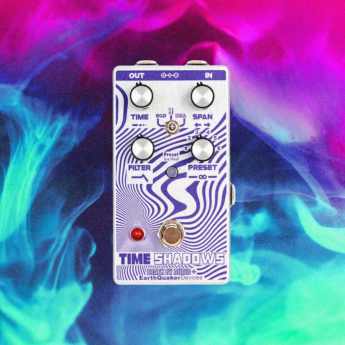 DeathByAudioFX's tweet photo. 🔮 Travel to new dimensions with the Time Shadows II 🔮
Purple/Silver available in our online store⚡️
https://t.co/Q7mAyMscu1
Cyber Punk 👩🏻🎤
Black/White limited edition, exclusively only at @reverb
https://t.co/x2DZZlXPGp
🤝🏻 @earthquakerdev #TIMESHADOWS https://t.co/KqTXMs7PCy