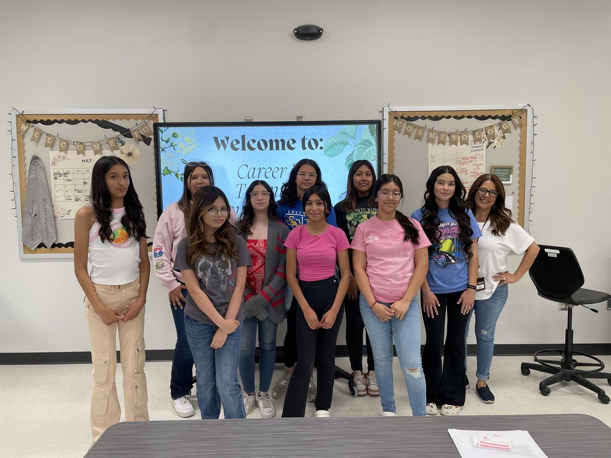 Had a successful Cosmetology Summer Camp.💇🏻‍♀️💅
learning manicures, braiding, etc.